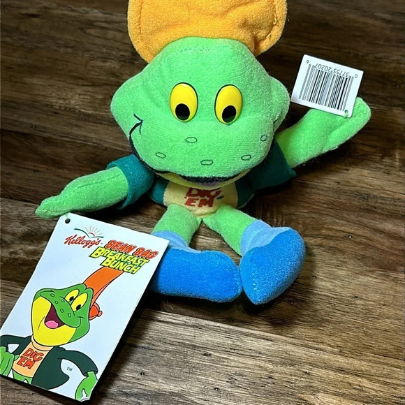 NWT Kellogg’s Cereal Kellanova Co. Toucan Sam Dig ‘Em Bean Bag Breakfast Bunch - Picture 2 of 8